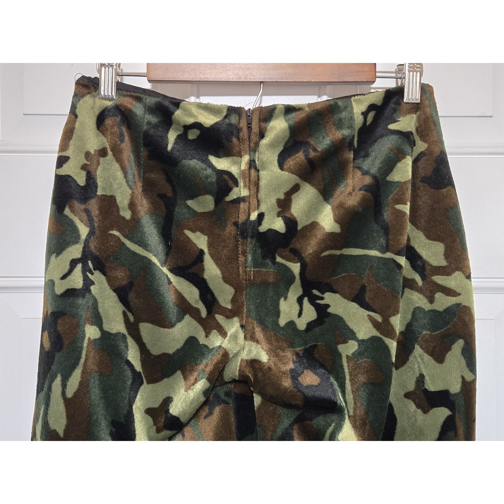 Lip Service Pants Vintage Y2K Camo Womens‎ Size Large Velour 30x31 Los Angeles - Picture 4 of 8